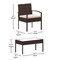 Flash Furniture 4 Piece Brown Patio Set with Beige Cushions JJ-S312-BNBG-GG - alternate 10